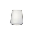 thumbnail image 1 of Vasos para beber transparentes reutilizables de vidrio de borosilicato alto, simples y transparentes corto 450ml, 1 of 9