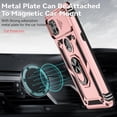 thumbnail image 4 of Estuche GANGXUN para Motorola Moto One 5G Ace, soporte giratorio 360°, estilo mecánico y magnético, 4 of 5