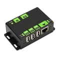 thumbnail image 3 of 7 Ports Industriel USB Hub, ESD & Protection contre les Surtensions, Stable & Fluent, Port Ethernet RJ45, Stabilité de la Puissance, Protection Multiple, Indicateurs LED, USB 2.0, 3 of 7
