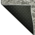 thumbnail image 3 of Addison Rugs Mayfield Washable Traditional Serpentine Charcoal Rectangle Rug, 10' x 14', 3 of 5