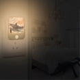 thumbnail image 7 of Whales Waves Trees Clouds Night Lights Plug into Wall LED with Auto Light Sensor Warm Light for Kids Hallway Bedroom Living Room Kitchen Bathroom Set of 2, 7 of 7
