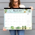 thumbnail image 5 of OuMuaMua 18-Month Large Desk Calendar, 22 x 17 inch Watercolor Holiday Calendar, Jul 2026 - Dec 2027 Daily Organizer for Home Office School, 5 of 8