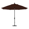 thumbnail image 3 of California Umbrella 11 ft. Fiberglass Double Vent Sunbrella Tilt Market Umbrella, 3 of 11
