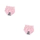 thumbnail image 4 of Jumpingount Bodyshort de mujer, bragas naturales, calzoncillos cómodos sin costuras, ropa interior Sexy, transpirable, cómodo, calzoncillos para Rosa 2piezas, 4 of 6
