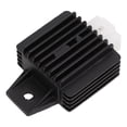 thumbnail image 2 of Voltage Regulator, ATV Rectifier Metal 4Pins Stable Output  For 90cc 110cc 125cc 140cc 200cc ATVs, 2 of 8