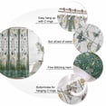 thumbnail image 6 of Shower Curtain Bathroom Set Country Flower Butterfly Dragonfly Waterproof Fabric Shower Curtains with Grommets&Hooks, Rustic Pastoral Style Privacy Bath Curtain for Bathtub 36x72in, 6 of 9