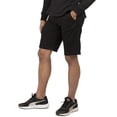 thumbnail image 3 of Vibes Men Twill Zipper Cargo Shorts 11" Inseam Black Male Size 36, 3 of 6