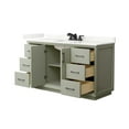 thumbnail image 4 of Wyndham Collection Wcf414160s-Qtz-Us3mxx Strada 60" Free Standing Single Basin Vanity Set, 4 of 7