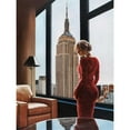 thumbnail image 3 of Benson, Pierre 19x24 Black Modern Framed Museum Art Print Titled - Interior in NYC, 3 of 5