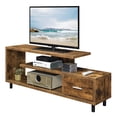 thumbnail image 2 of Ergode Seal II 1 Drawer 60" TV Stand with Shelves - Modern Design, Large Drawer, Open-Concept Shelving, Cable Box & Gaming Console Storage, 2 of 3