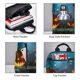thumbnail image 3 of Balery Spooky Halloween Mochila ligera para hombre y mujer: duradera e impermeable, ideal para la escuela, el trabajo, viajes y uso diario., 3 of 7