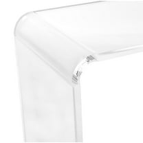 SAFAVIEH Atka Acrylic Console Table Clear