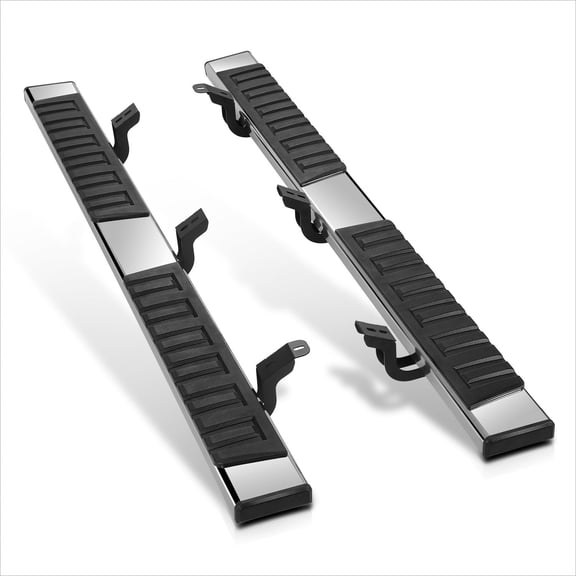 6.75 Inch Side Step Pads Running Boards Fit For Toyota Tundra Crew Max 2007-2021