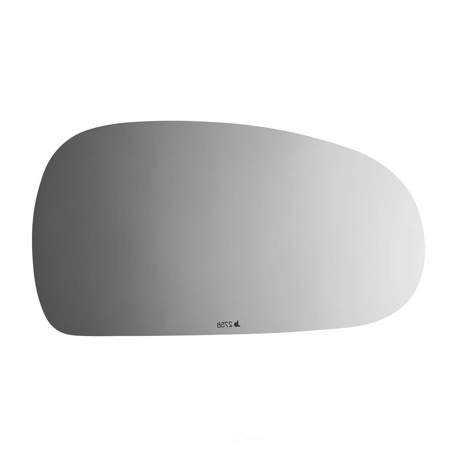 Burco Side View Mirror Replacement Glass - Clear Glass - 2758
