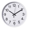 thumbnail image 1 of Reloj analógico blanco silencioso de 36 cm CLOCKSWISE, 1 of 7
