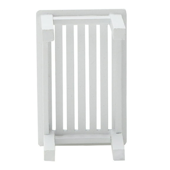 1Pc Wooden Tea Table Model Creative Coffee Table Mini Furniture Ornament White