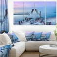 thumbnail image 1 of Old Pier and Bridge in Light Blue, 1 of 3