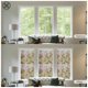 thumbnail image 4 of Película de privacidad para ventanas Luxtrada, vinilo decorativo 3D con diseño de arcoíris, calcomanías de vitral, estáticas, no adhesivas, para el hogar, la cocina, el baño y la oficina (floral), 4 of 6