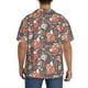 thumbnail image 3 of Fotbe Foxes Camisa Estampada de Manga Corta para Hombre, Casual de Verano, Estilo Playero, Sin Arrugas-Small, 3 of 5