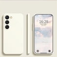 thumbnail image 3 of Nueva funda cuadrada de silicona líquida para Samsung Galaxy S24 S23 S22 S21 S20 Ultra Plus FE A54 A53 A52 A73 5G 4G funda suave a prueba de golpes, 3 of 5