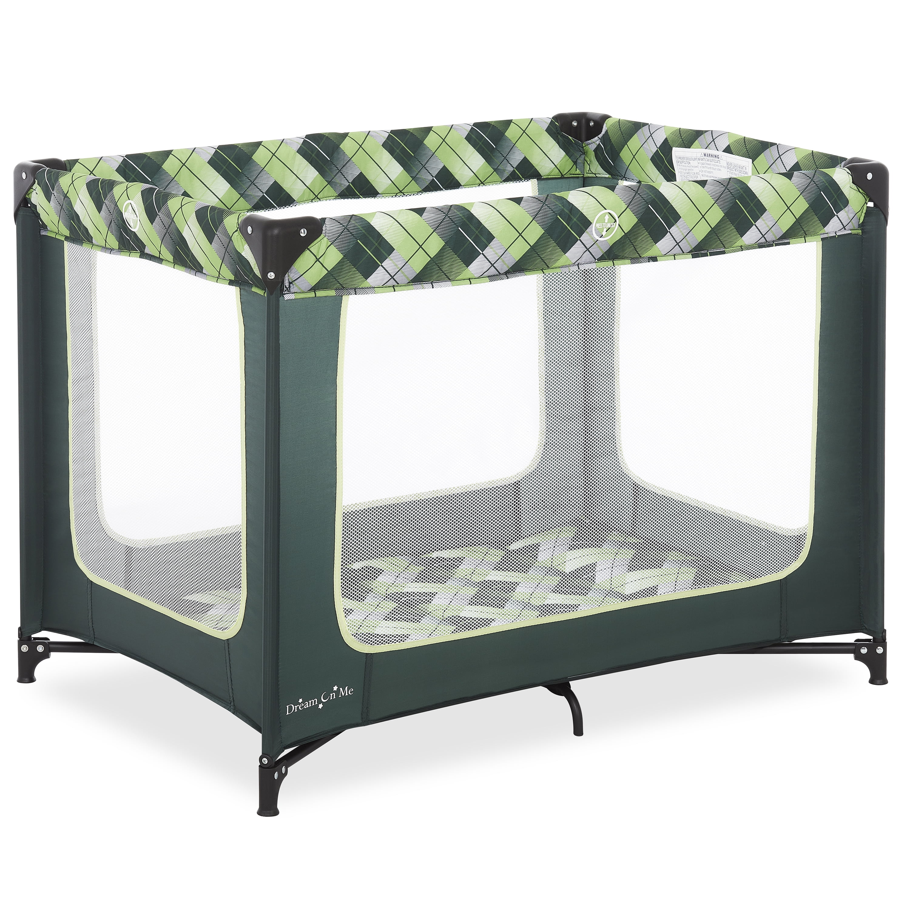 Dream On Me Zoom Portable Playard Green Walmart Com Dream On Me Zoom Portable Playard Green Walmart Com