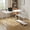White, variant on Spaco 47 Inch Reversible L-Shaped Corner Desk - Charging Station Cross-Shape Reinforcement, Adjustable Storage Shelves, Rustic Brown