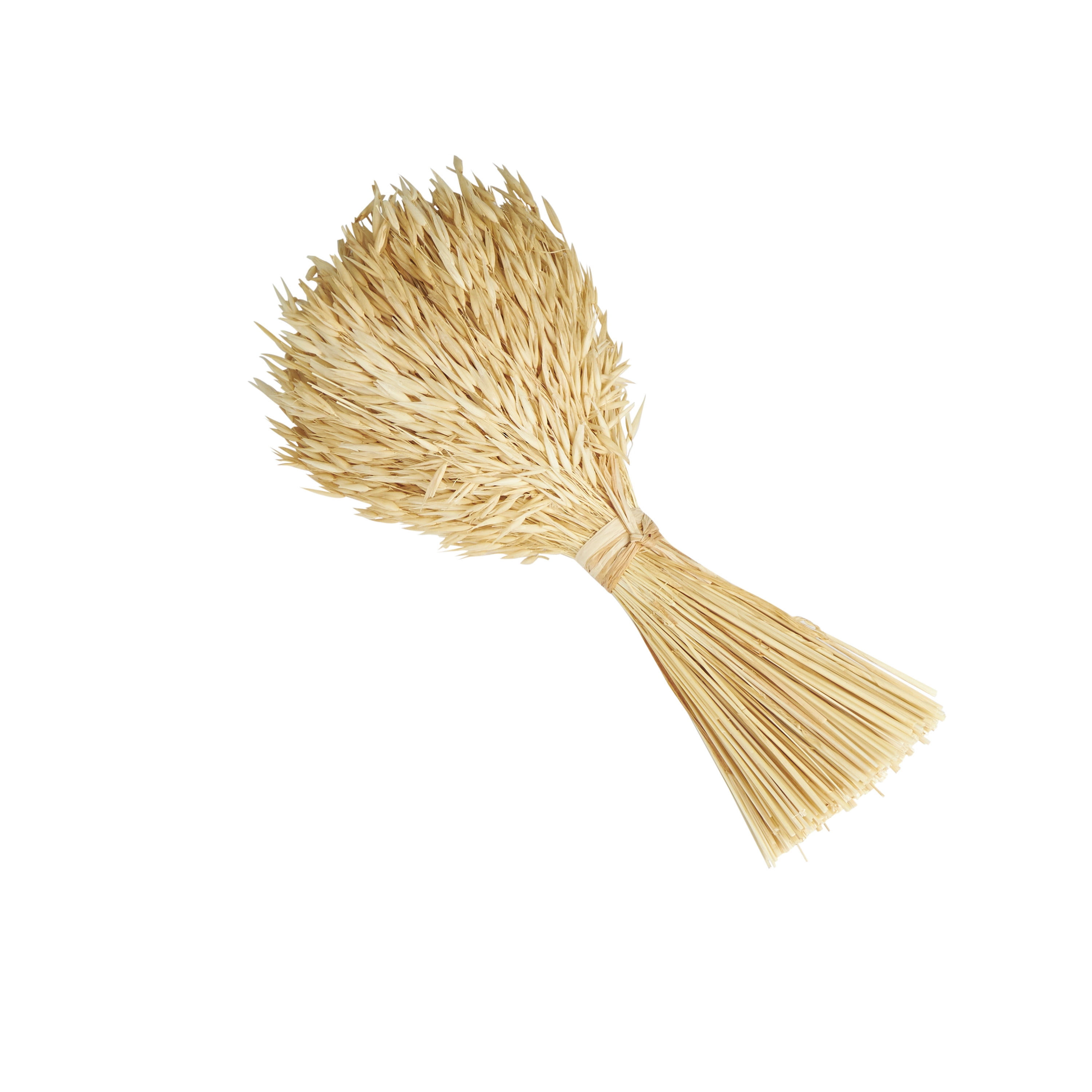 17" Handmade Wheat Stalk Bundle Dried Plant Natural Foliage Grass Bouquet, by DecMode