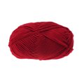 thumbnail image 3 of Hilo de algodón de leche de 50 g, grueso, tejido a mano, para tejer a ganchillo, cálido, para suéteres, sombreros, bufandas y manualidades (rojo óxido), 3 of 7