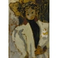 thumbnail image 3 of Édouard Vuillard 18x24 Black Modern Framed Museum Art Print Titled - The Marguerite Woman (1894), 3 of 5