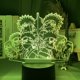 thumbnail image 1 of 3D LED Night Light Anime Naruto Hatake Kakashi Kids Bedroom Decor Night Lamp Xmas Gift7 color no remote Gao Jinjia LED, 1 of 2