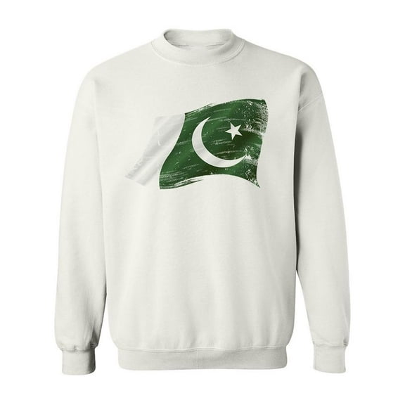 Flag Of Pakistan Sweatshirt Men -Image by Shutterstock, Male 5X-Large
