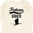 thumbnail image 4 of Inktastic Skiing Future Skier Boys or Girls Long Sleeve Baby Bodysuit, 4 of 5