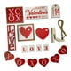 thumbnail image 3 of Decoración de bandeja escalonada del día de San Valentín Decoración de bandeja escalonada Placas de letras de corazón de amor, 3 of 9