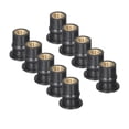 thumbnail image 2 of Professional Rubber Universal Brass Insert Windscreen Nuts Replace 10x M5, 2 of 8