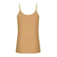 thumbnail image 5 of yillto Women's Camisole Tops Spaghetti Strap Summer Basic Undershirt Soft Comfy Sleepwear Lounge Tee, 5 of 6