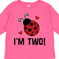 thumbnail image 4 of Inktastic Ladybug 2nd Birthday Cute 2 Year Old Girls Long Sleeve Toddler T-Shirt, 4 of 5