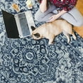 thumbnail image 3 of Lochas Vintage Bohemian Area Rug for Living Room, Retro Boho Rug Bedroom Indoor Print Carpet, 2' x 3',Blue, 3 of 6
