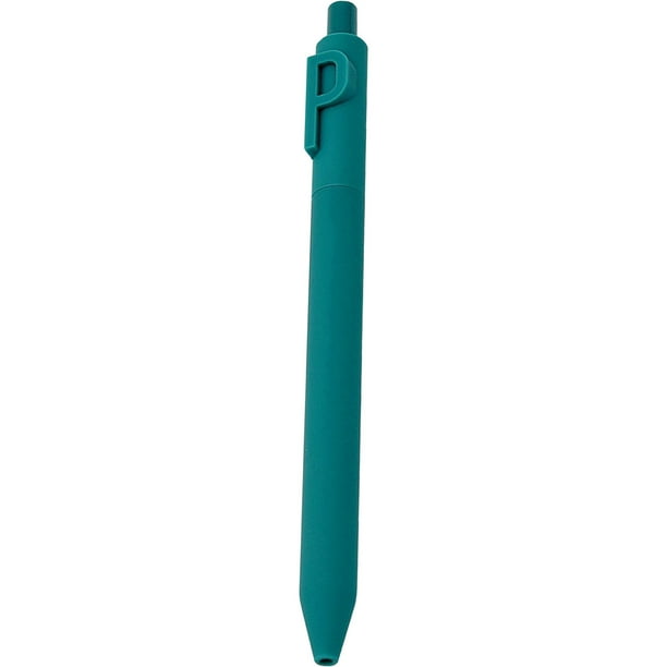 Bolígrafo de la Carta Del Estudiante Del Cepillo Negro, Cepillo Negro de Gran Capacidad Negro de 0,5