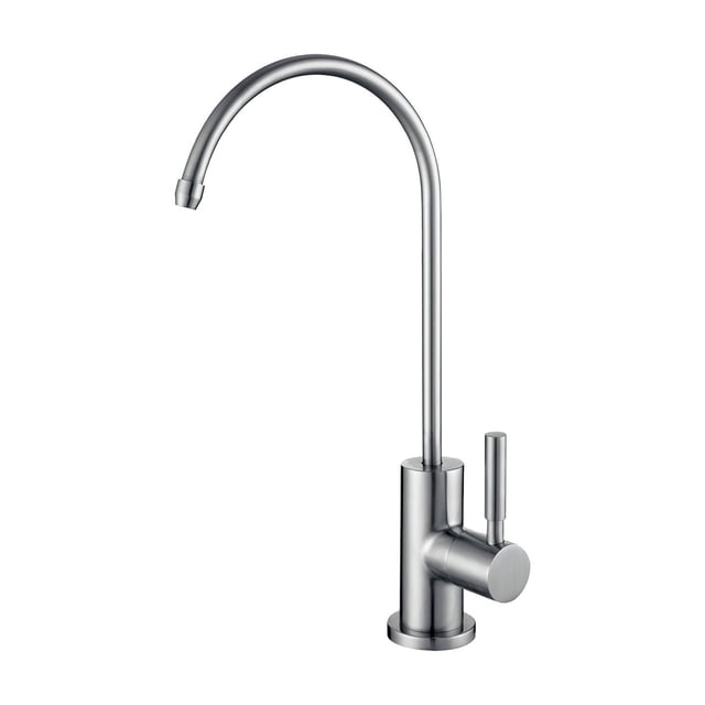 Stylish Lodi Robinet d'Eau à une Poignée en Acier Inoxydable Brossé 11 1⁄4 Pouces Ht K-142S