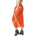 thumbnail image 5 of HAPPY BAY Women's Swimwear Coverups Skirt Beach Long Beachwear Pareos Summer Wraps Vacation Sarong Beach Swim Cover ups for Women One Size Orange, Tie Dye, 5 of 5