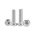 thumbnail image 4 of Torx Security Machine Screws - Stainless Steel, Tamper-Resistant, Button Head Screws,Anti-Theft Bolts for License Plates,Without Column, 4 of 4