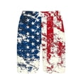 thumbnail image 6 of Goodtrade8 4th of July Swimming Trunks for Men Summer Casual Swimwear Board Shorts Pockets American Flag Mens Shorts Ropa,Size: S, 6 of 6