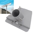 thumbnail image 1 of Placa de Montaje en Techo de Antenas Satelitales, Adaptador de tubería satelital de acero inoxidable de acero inoxidable adaptador de tubería gruerte de carga de carga fuerte para para, 1 of 7