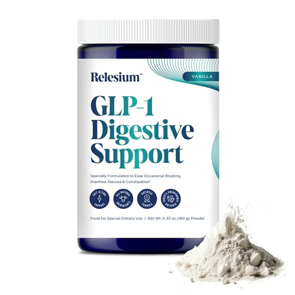Relesium GLP-1 Digestive Support, Dietary Supplement, 30 Serving