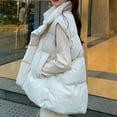 thumbnail image 4 of Leesechin Women's Winter Puffer Vest Quilted Stand Collar Zip Up Padded Gilet Coat with Pockets, 4 of 4