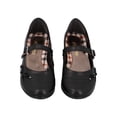 thumbnail image 3 of Zapatos Escolares Niña Manhattan Clásicos Balerinas negro 25, 3 of 5