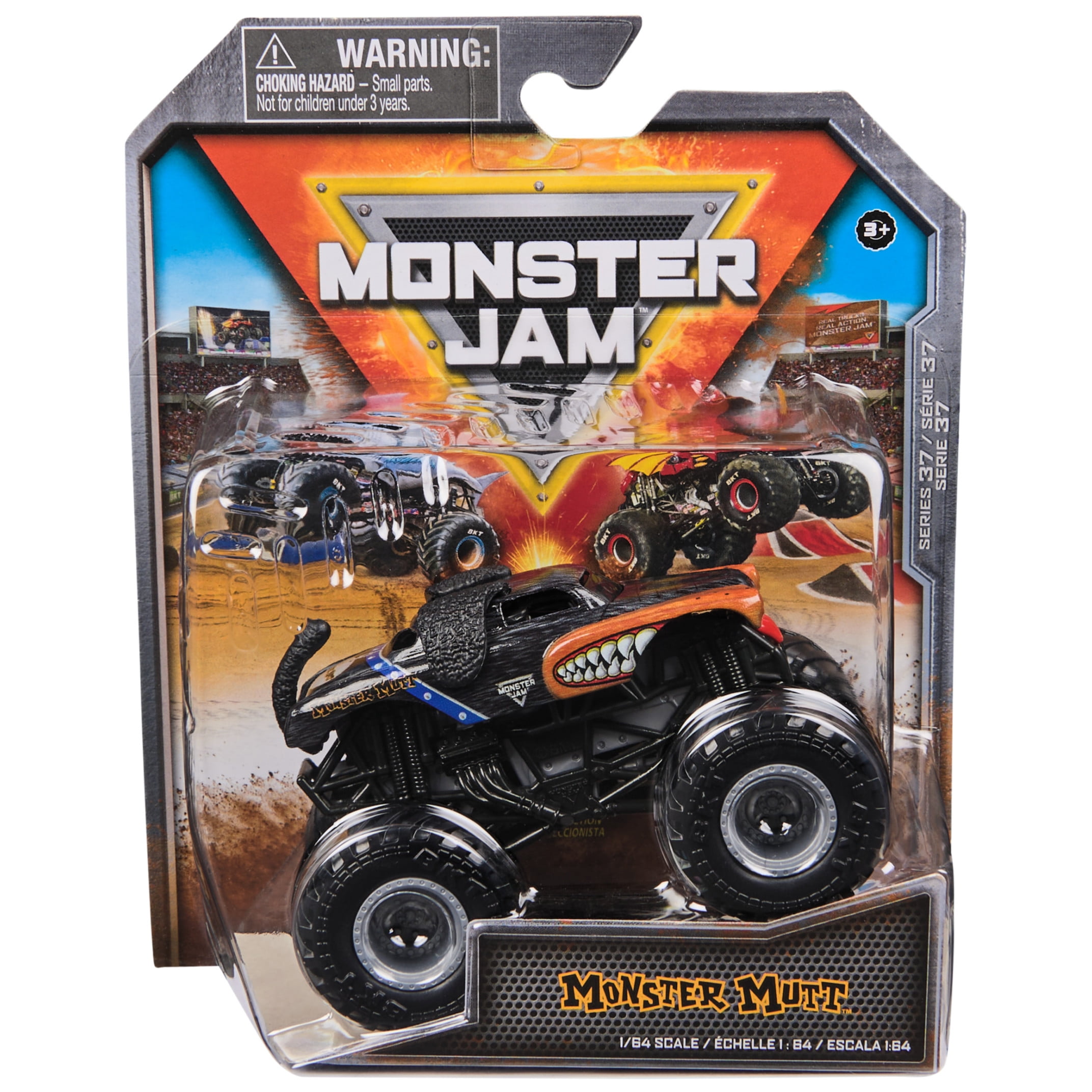 Monster Jam Northern Nightmare Monster Truck, 1:64 Scale Die-Cast