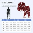 thumbnail image 6 of Kll Christmas Tree Buffalo Plaid Sleepwear Mens Flannel Pajamas,Long Cotton Pj Set, 6 of 9