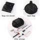 thumbnail image 4 of 1 pieza negro de gran capacidad portátil de viaje bolsa de cosméticos perezoso bolsa de almacenamiento con cordón bolsa de cosméticos mágica Sincero Electrónica, 4 of 5