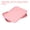 Pink, variant on Uxcell 4Pack 9.4"x6.7" Wheat Straw Plates Rectangular Dinner Plates Reusable, Dark Green
